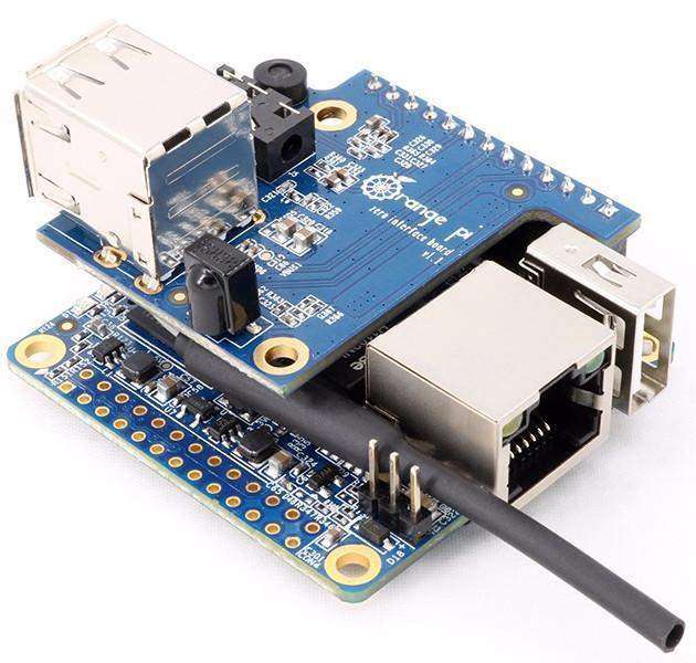 Expansion board for Orange Pi Zero