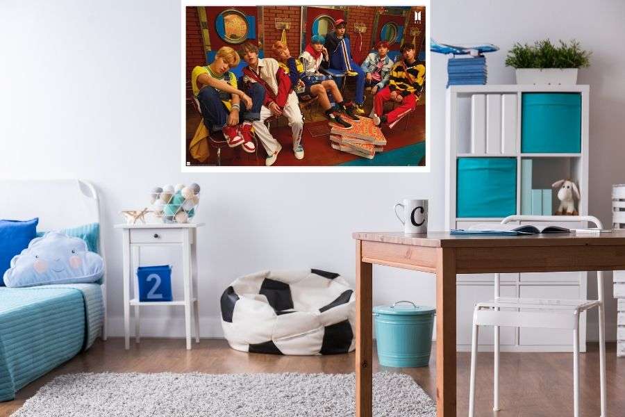 BTS Crew - K-pop Poster