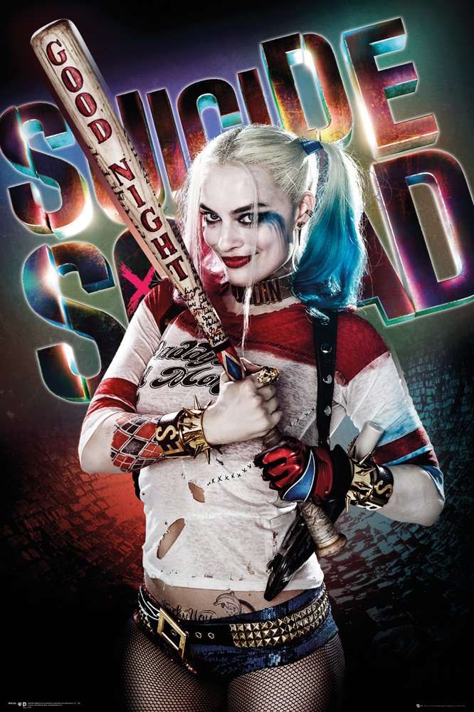 Suicide Squad Harley Quinn - Good Night Poster