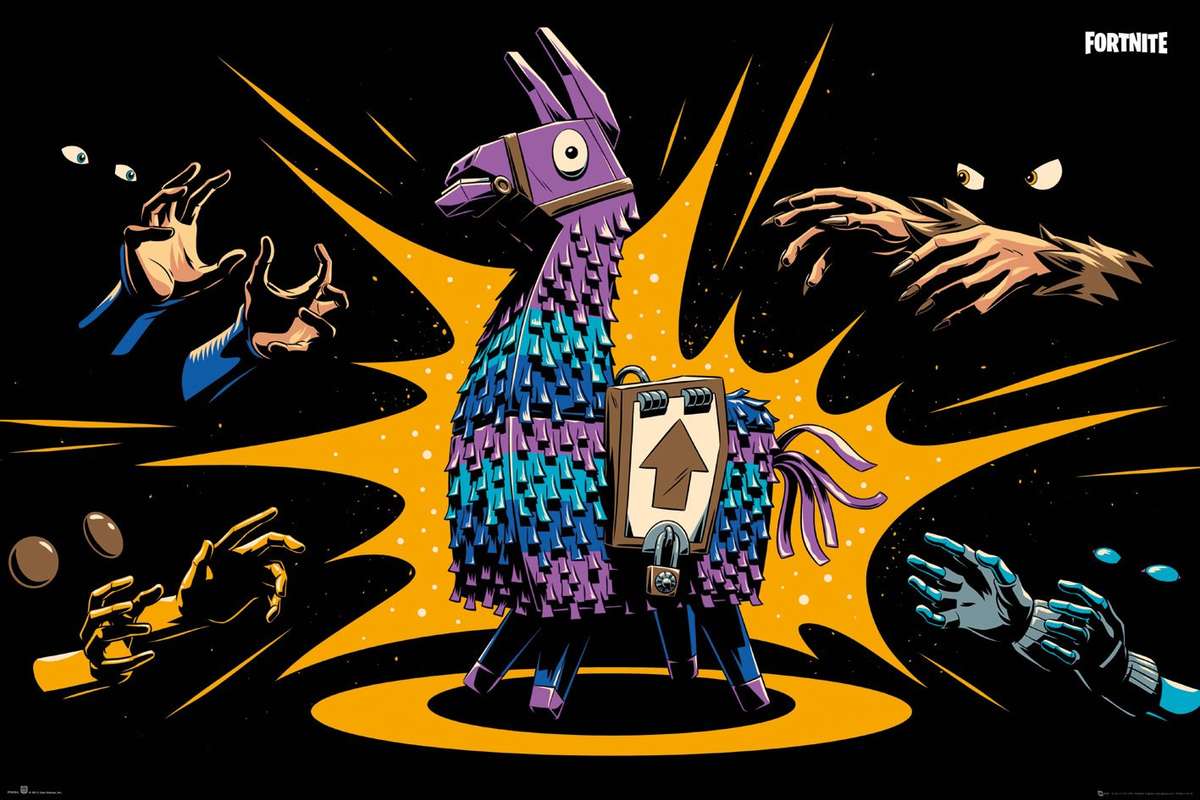 Fortnite: Loot Llama Poster