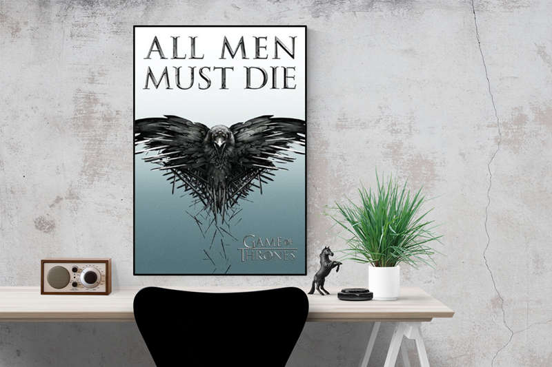 Game of Thrones - All Men Must Die - Poster - Poster only