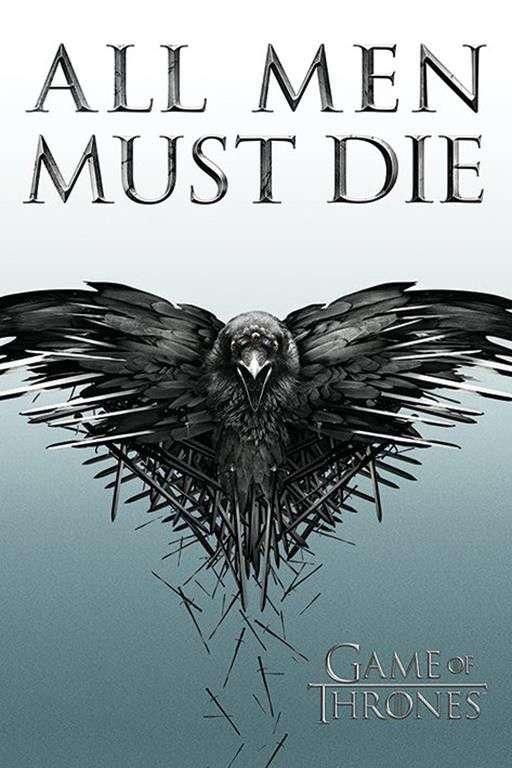 Game of Thrones - All Men Must Die - Poster - Poster only