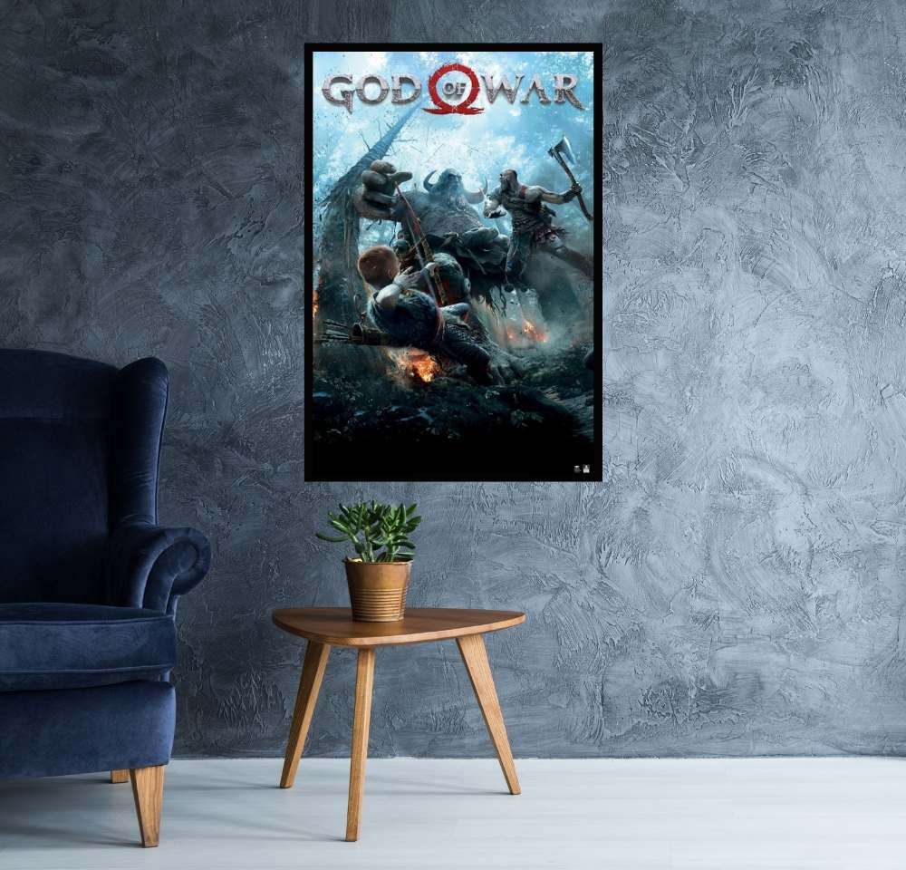God of War Gaming Poster