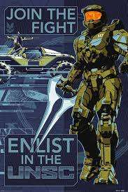 HALO - Join the Fight Gaming Poster
