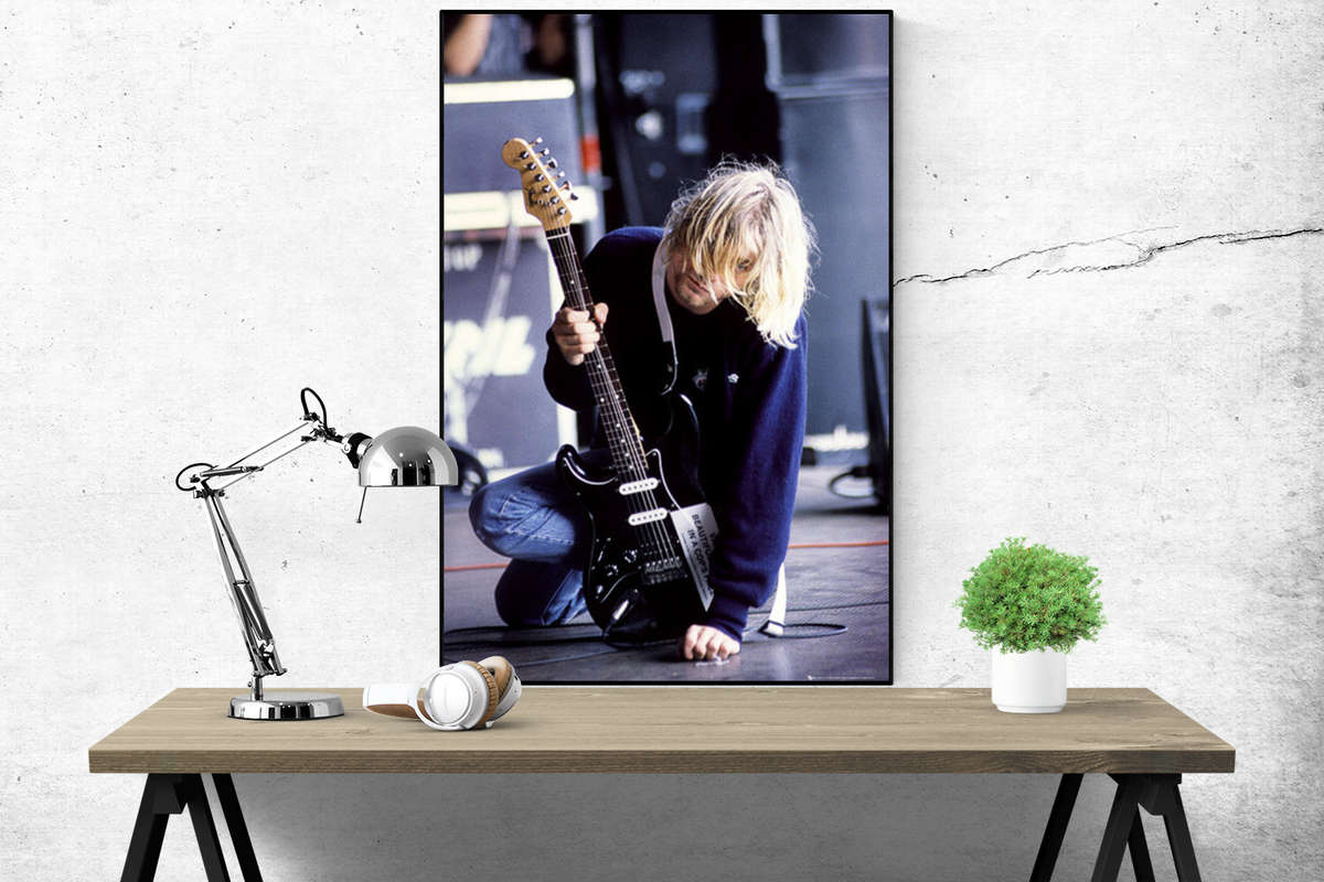 Nirvana  - Grunge Kurt Cobain - Poster