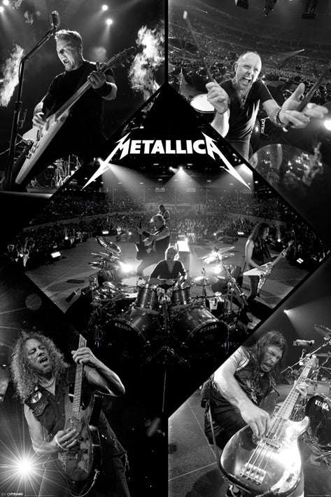 Metallica - Live in Concert Poster