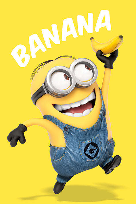 Minions Banana Poster