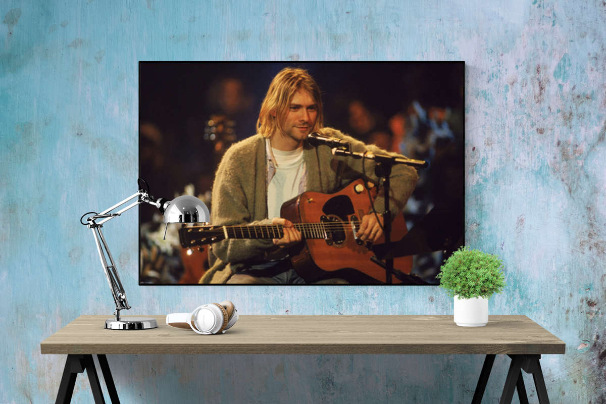 Nirvana - Kurt Cobain Unplugged - Poster - Poster only
