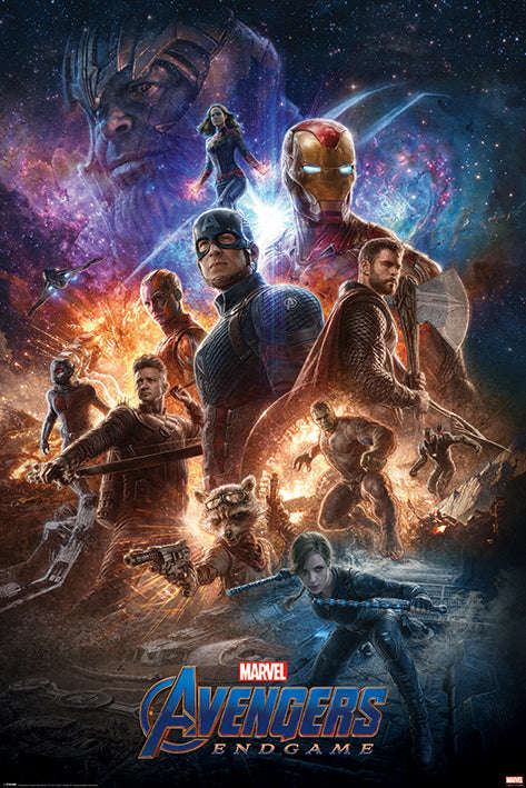 Avengers Endgame - Characters Poster - Poster only