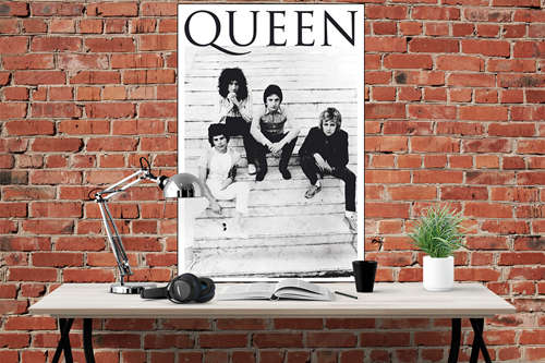 Queen Brazil 1981 Poster - Poster only