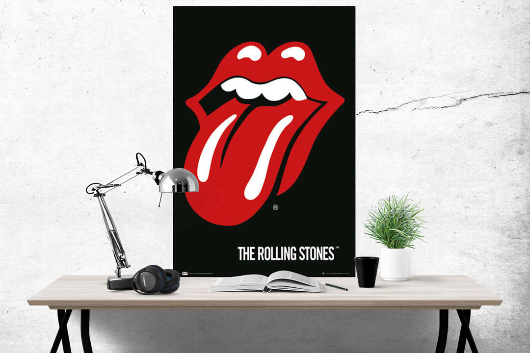 Rolling Stones Logo Poster