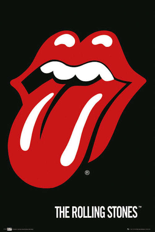 Rolling Stones Logo Poster