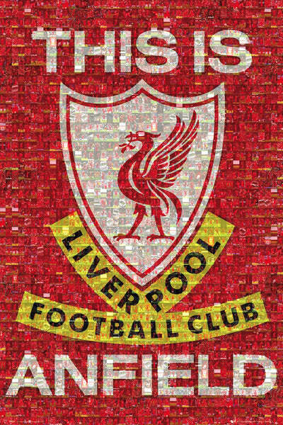 Liverpool - This is Anfield Mosaic - Poster - Poster only