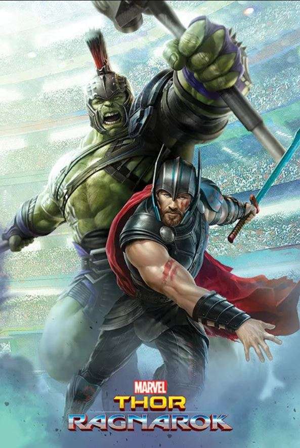 Thor & Hulk - Ragnarok - Poster - Poster only
