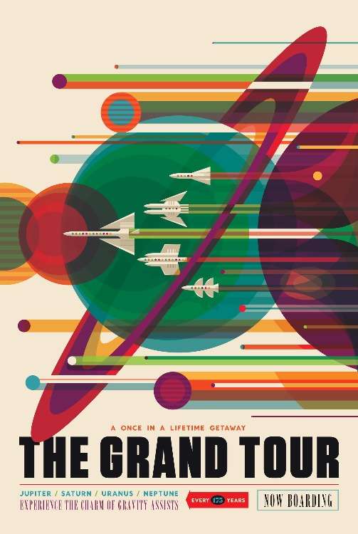 The Grand Tour - Space Poster