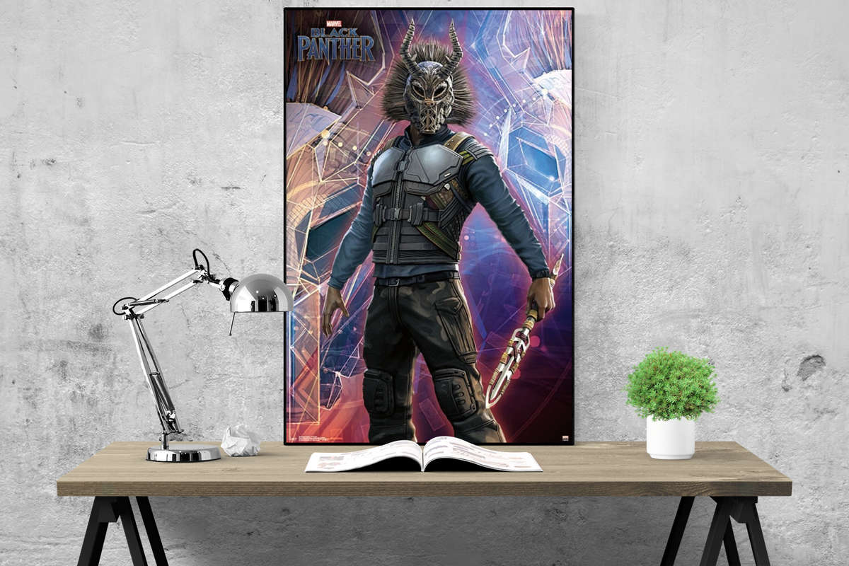 Black Panther - Killmonger Poster - Poster only