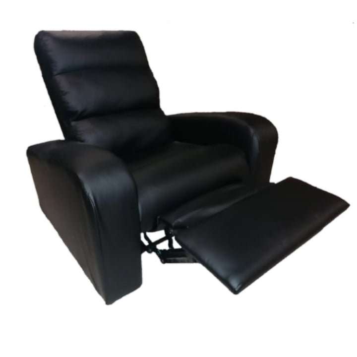Recliner Single Seat - Light Buffalo Suede