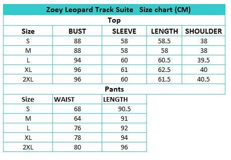 Zoey Leopard Tracksuit