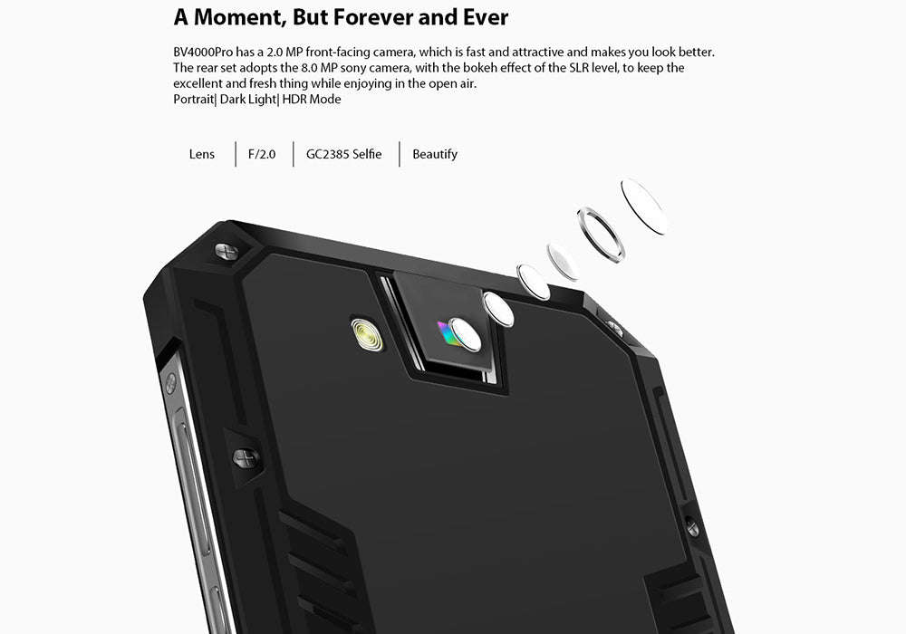 Blackview BV4000 Pro Rugged Phone (Orange)