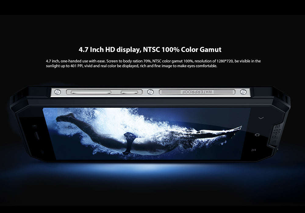 Blackview BV4000 Pro Rugged Phone (Orange)