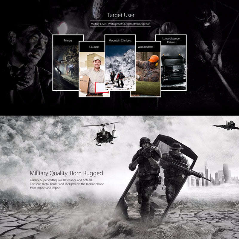 Blackview BV9000 Pro Rugged Phone (Grey)