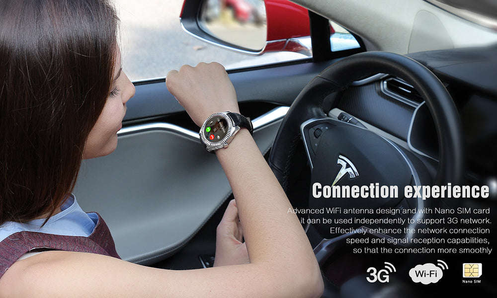 No.1 D7 Bluetooth Watch Phone (Silver)