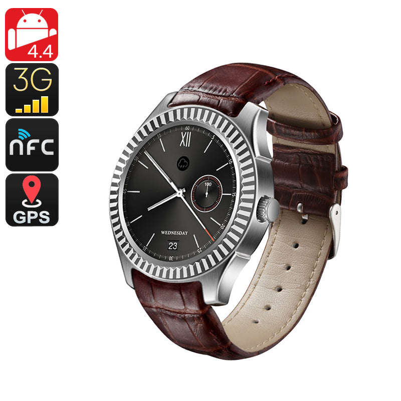 No.1 D7 Bluetooth Watch Phone (Silver)
