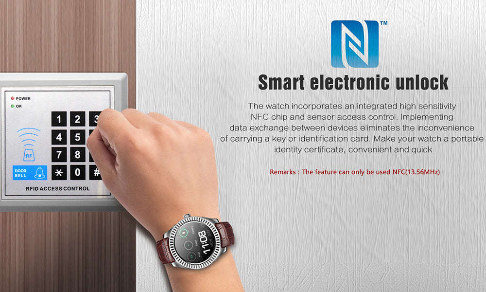 No.1 D7 Bluetooth Watch Phone (Silver)