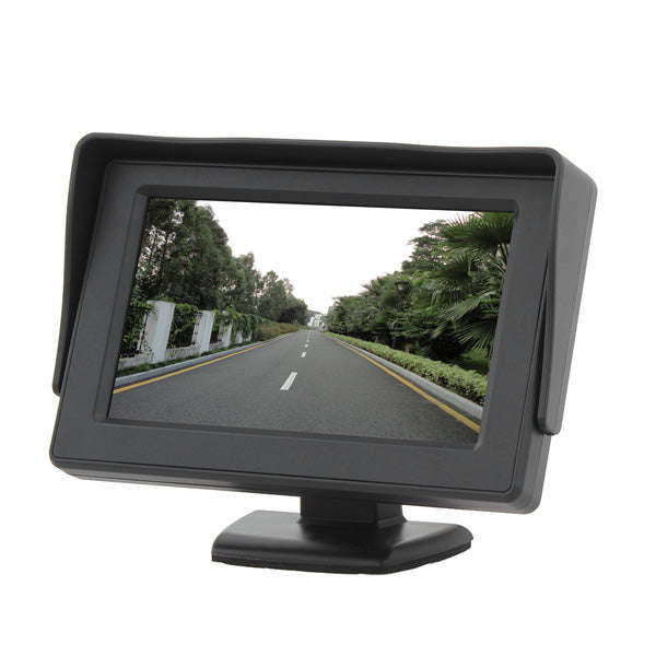 4.3 Inch TFT LCD Color HD Shade Car Rear View Monitor for Camera GPS
