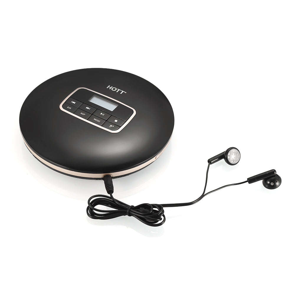 HOTT CD511 Mini Portable Hifi Audio CD Player With Display