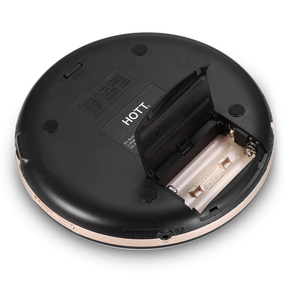 HOTT CD511 Mini Portable Hifi Audio CD Player With Display