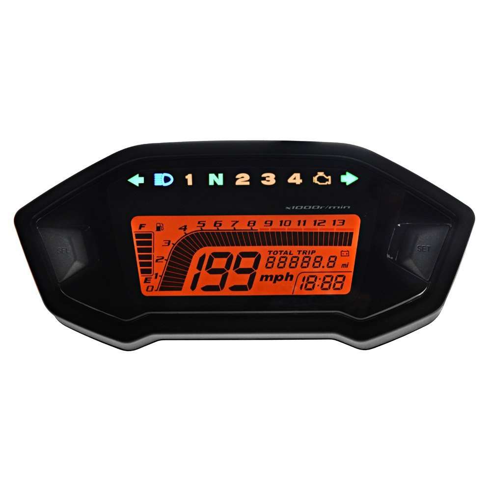 Universal Digital Motorcycle Odometer