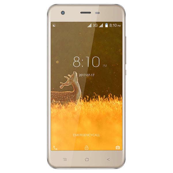 Blackview A7 5.0-Inch Android 7.0 1GB RAM 8GB ROM MT6580A Quad-Core 1.3GHz 3G Smartphone