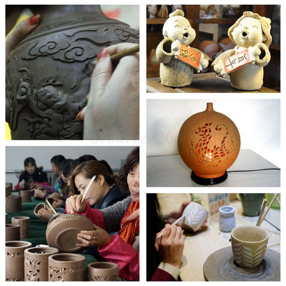 27pcs Professional Clay and Pottery Sculpture Tool Set