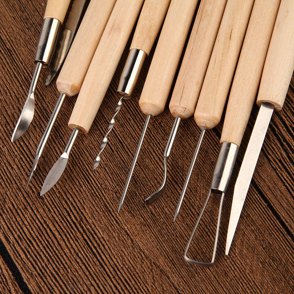 27pcs Professional Clay and Pottery Sculpture Tool Set