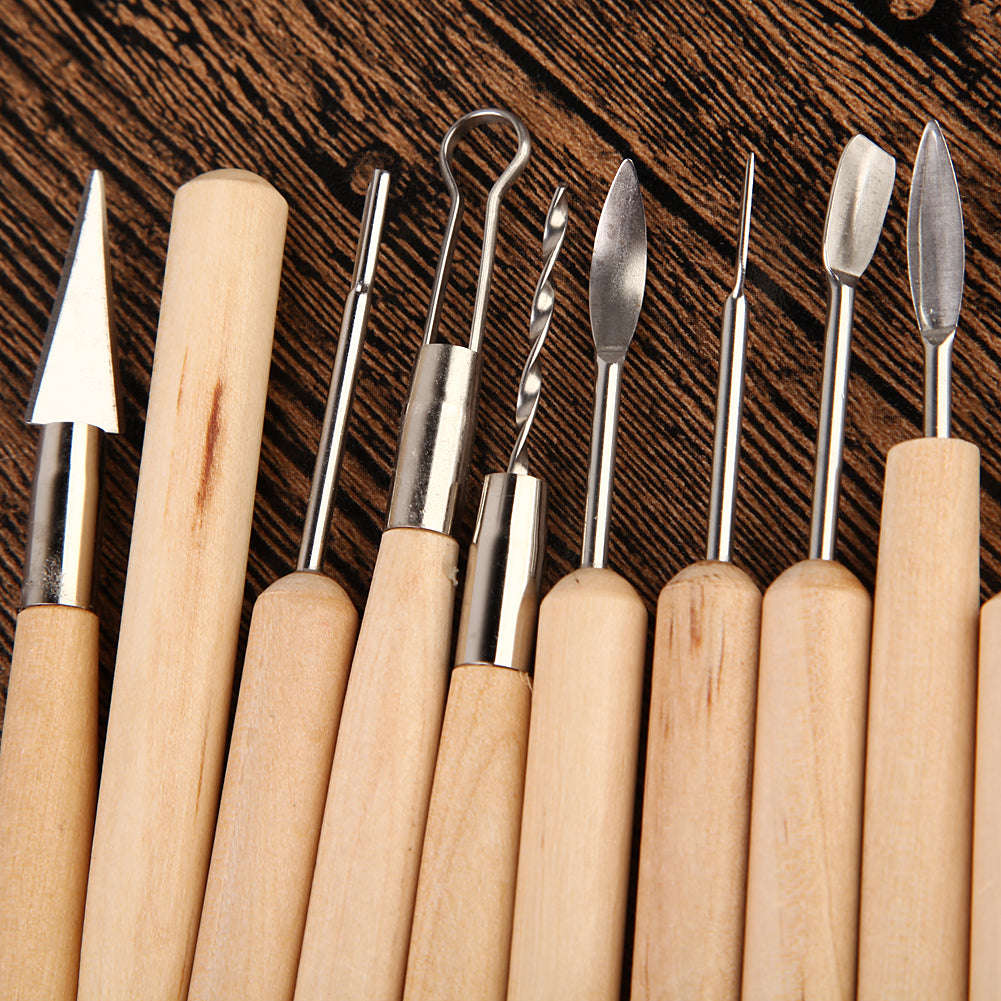 27pcs Professional Clay and Pottery Sculpture Tool Set
