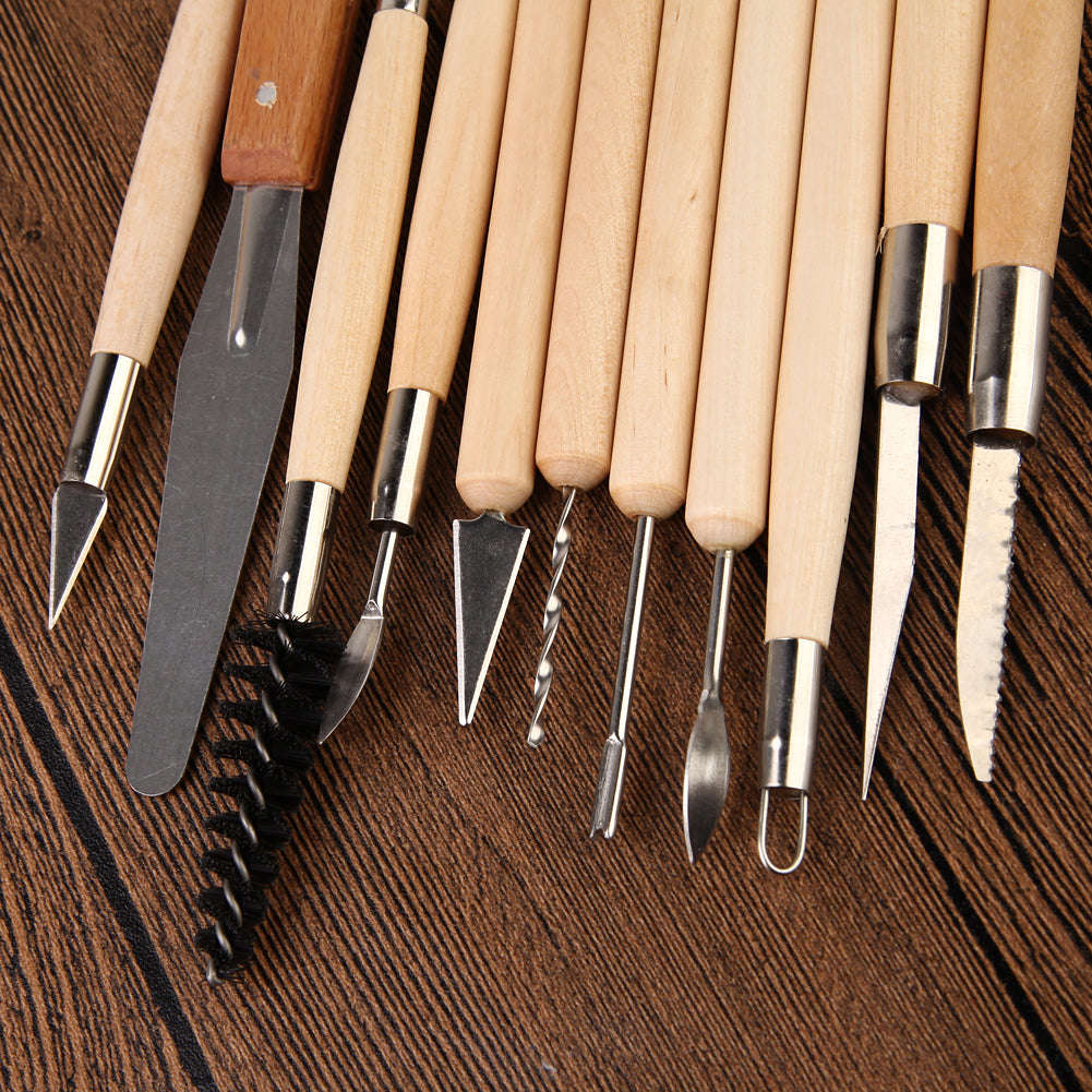 27pcs Professional Clay and Pottery Sculpture Tool Set