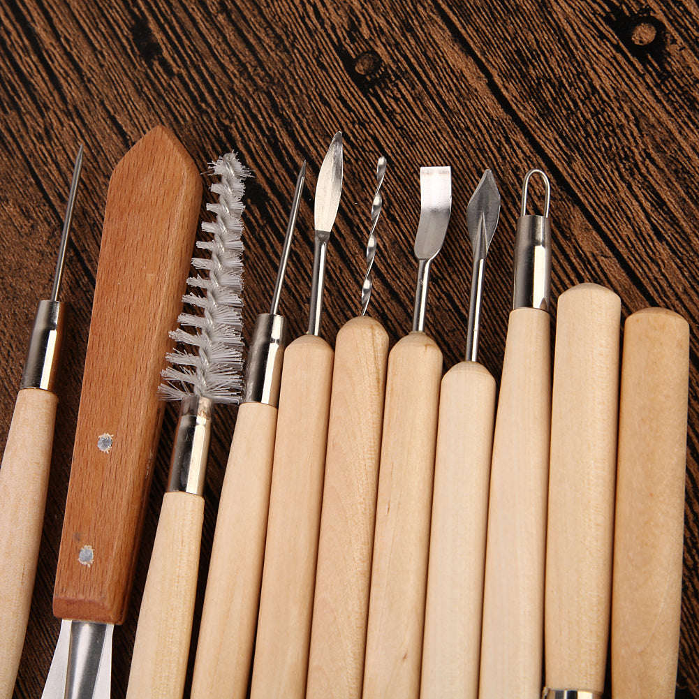 27pcs Professional Clay and Pottery Sculpture Tool Set
