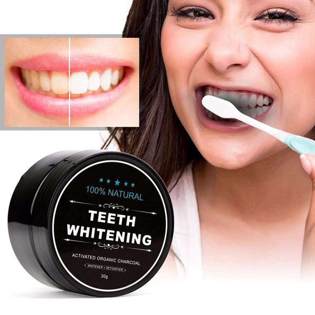 30g 100% Natural Teeth Whitening Activated Organic Charcoal Powder