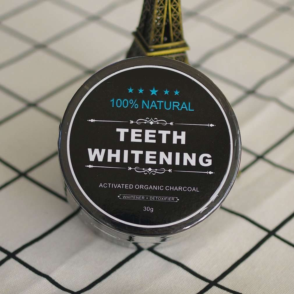 30g 100% Natural Teeth Whitening Activated Organic Charcoal Powder