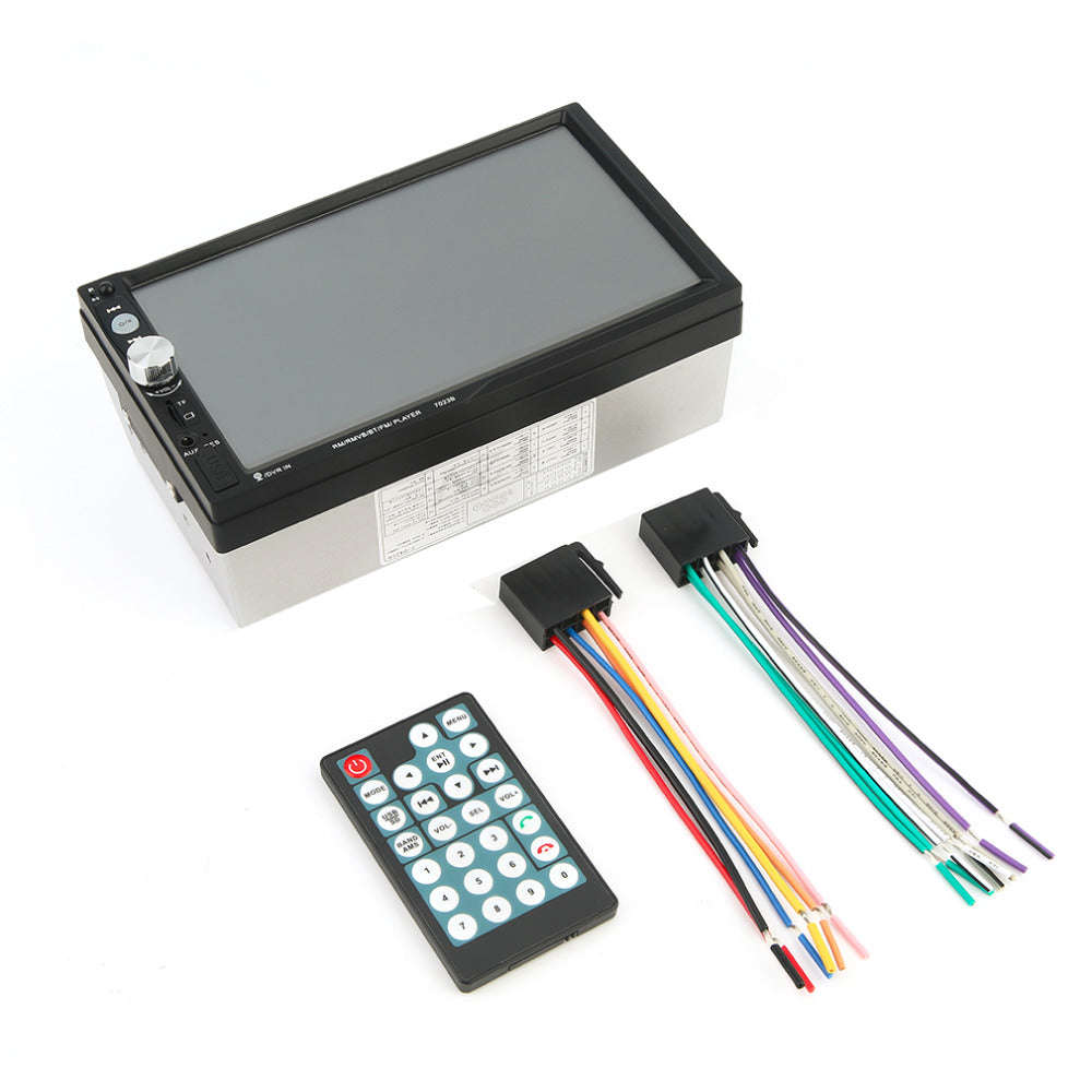 High Quality 7023B Auto Car Double Din Car DVD Player 7 Inch Touch Screen Media Radio Bluetooth P...