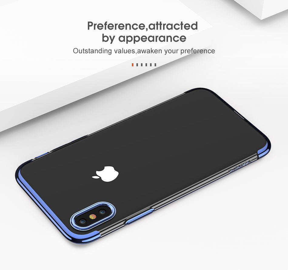 FLOVEME Phone Case For iPhone X 7 8 6 6s - Grace Black / China / For iPhone X