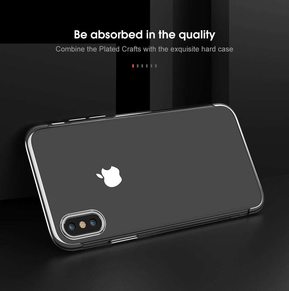 FLOVEME Phone Case For iPhone X 7 8 6 6s - Grace Black / China / For iPhone X