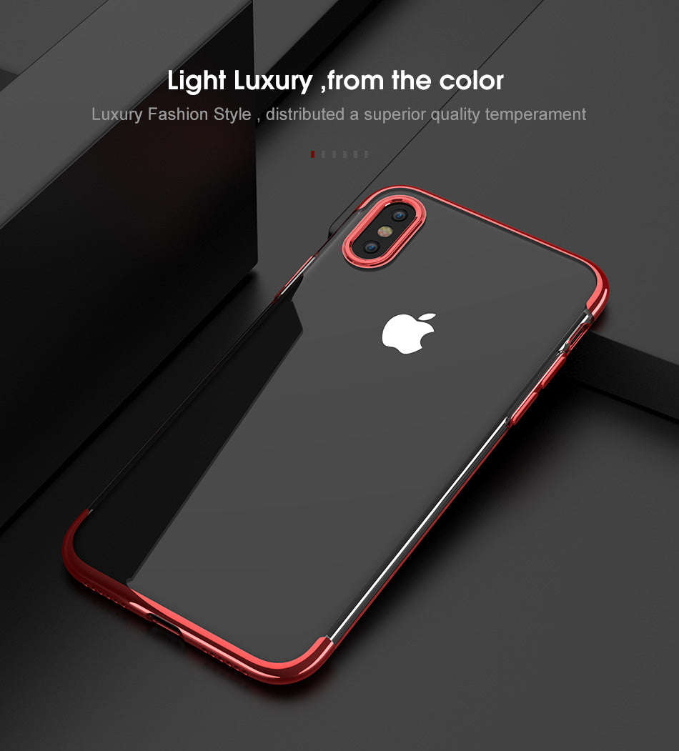 FLOVEME Phone Case For iPhone X 7 8 6 6s - Grace Black / China / For iPhone X