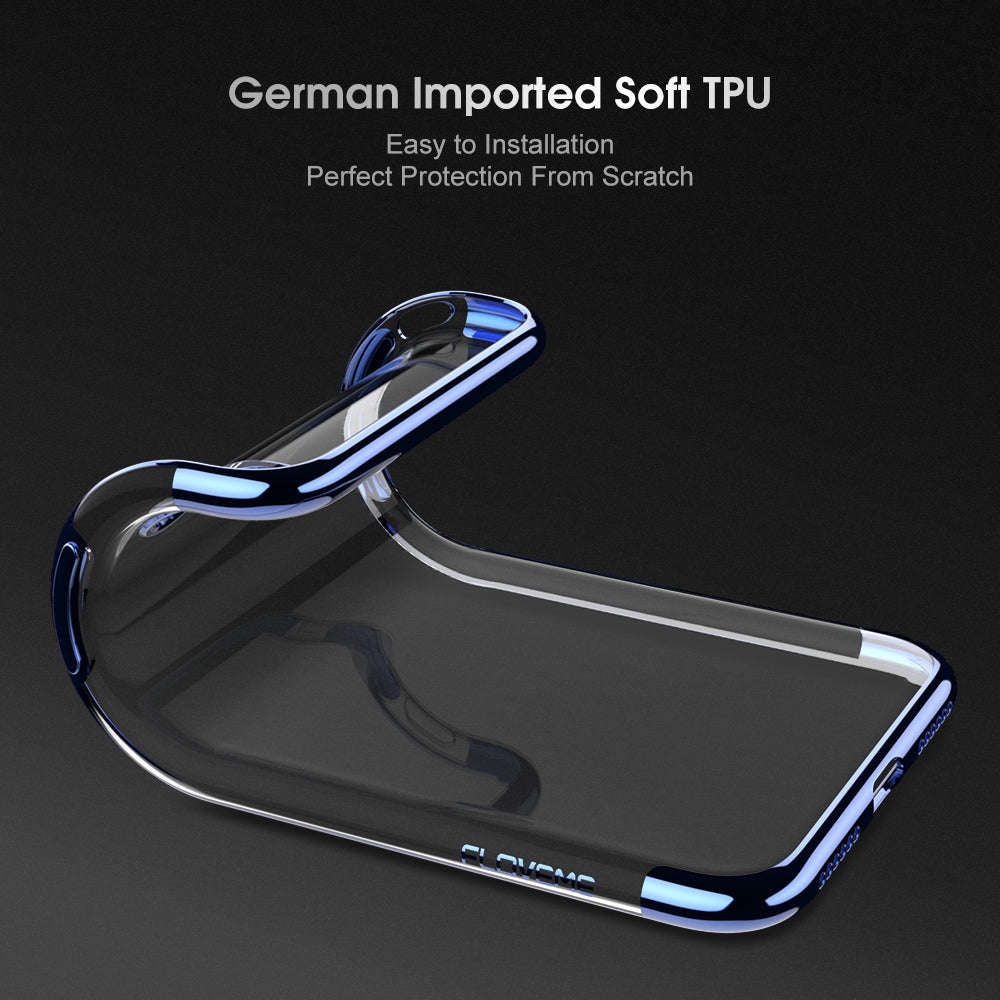 FLOVEME Phone Case For iPhone X 7 8 6 6s - Grace Black / China / For iPhone X