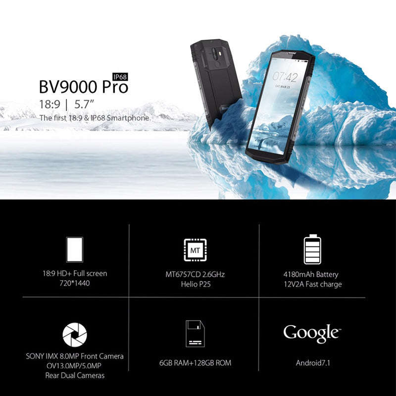 Blackview BV9000 Pro Rugged Phone (Gold)