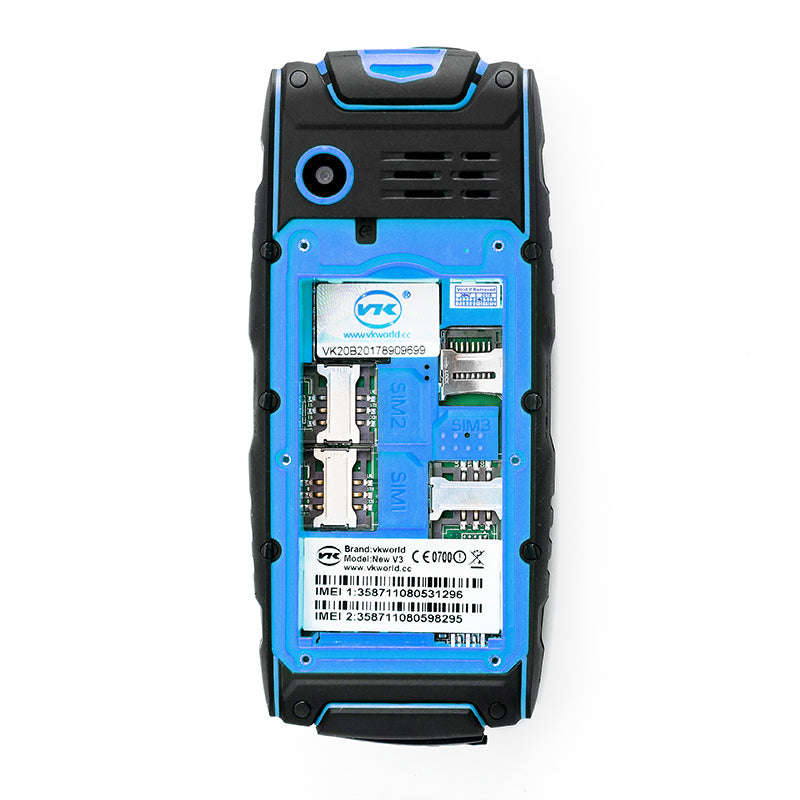 VKWorld New Stone V3 GSM Cell Phone (Blue)