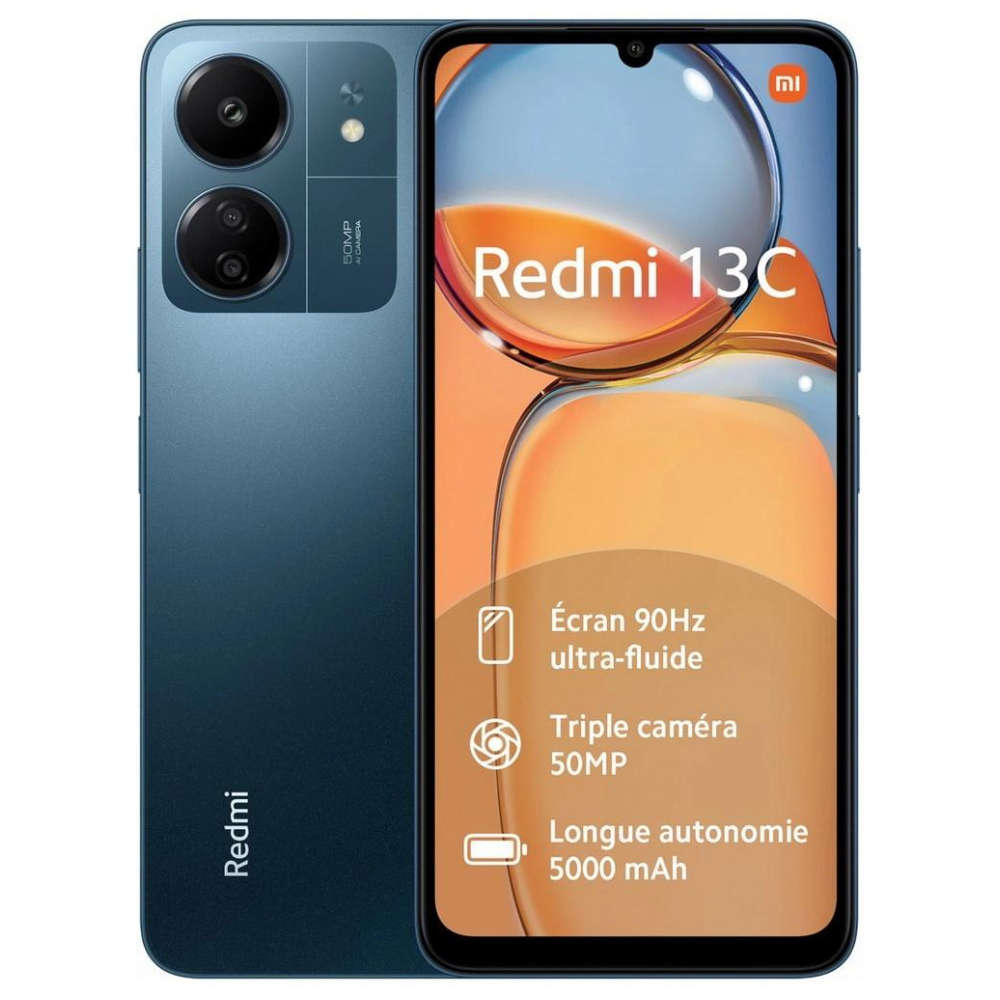 Xiaomi Redmi 13C 4GB RAM 128GB ROM - Dual SIM + Free 10000mAh Redmi Power Bank