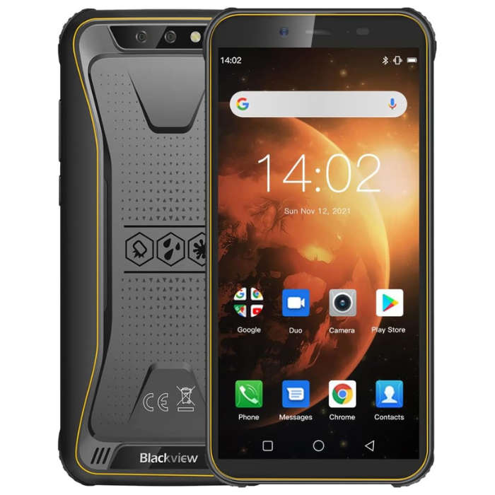 Blackview BV5500 Pro - 3GB RAM 16GB ROM - Dual SIM - Yellow