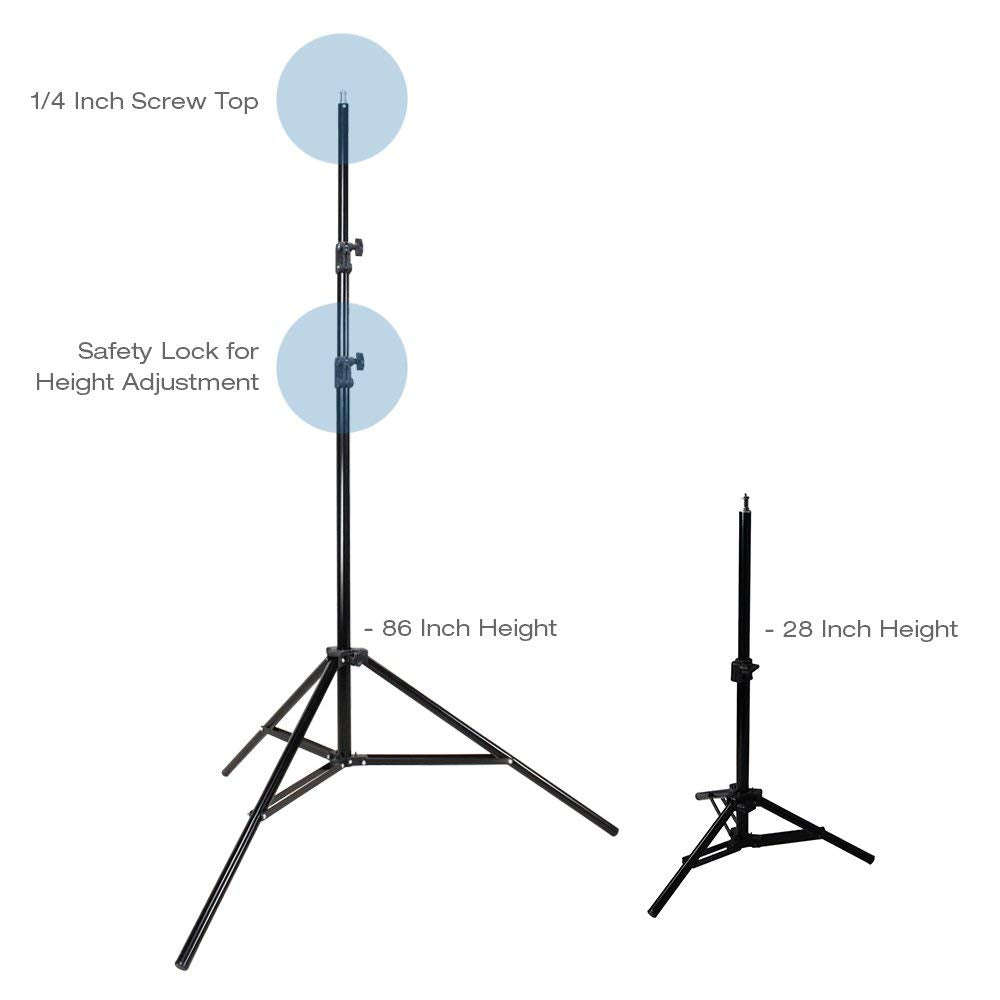LimoStudio Photography Video Portrait Studio Daylight Umbrella Continuous Lighting Kit with Energ...
